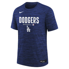 Los Angeles Dodgers Nike Youth Authentic Collection Velocity Dri-FIT T-Shirt - Royal - Nike Sale