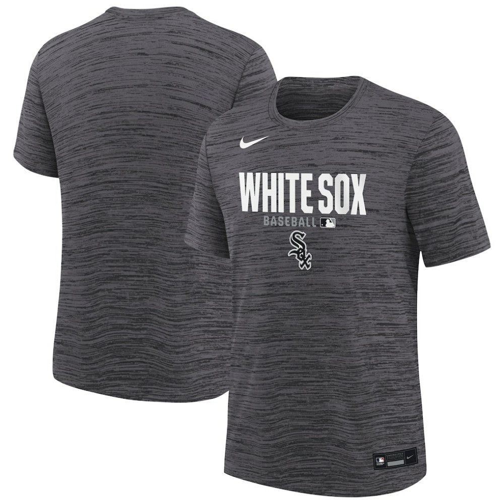 Chicago White Sox Nike Youth Authentic Collection Velocity Dri-FIT T-Shirt - Black - Nike Sale