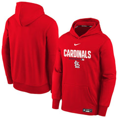 St. Louis Cardinals Nike Youth Authentic Collection Therma-FIT Hoodie - Red - Nike Sale