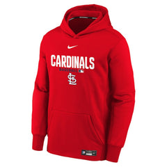 St. Louis Cardinals Nike Youth Authentic Collection Therma-FIT Hoodie - Red - Nike Sale