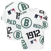 Boston Red Sox Outerstuff Youth Circus Catch T-Shirt - White - MLB Lifestyle