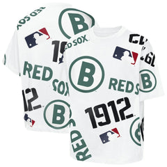 Boston Red Sox Outerstuff Youth Circus Catch T-Shirt - White - MLB Lifestyle