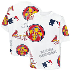St. Louis Cardinals Outerstuff Youth Circus Catch T-Shirt - White - MLB Online