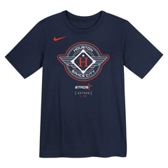 Houston Astros Nike Preschool City Connect Logo T-Shirt - Navy - Nike Lifestyle