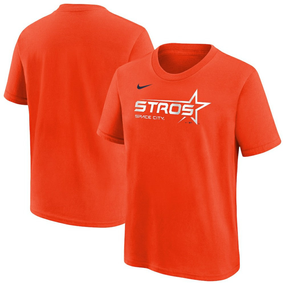 Houston Astros Nike Youth City Connect Wordmark T-Shirt - Orange - Nike Sale