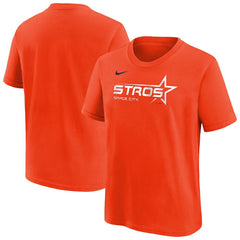 Houston Astros Nike Youth City Connect Wordmark T-Shirt - Orange - Nike Sale