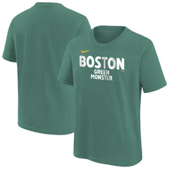 Boston Red Sox Nike Youth City Connect Wordmark T-Shirt - Green - Nike Sale