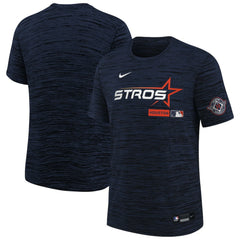 Houston Astros Nike Youth Authentic Collection Velocity Dri-FIT T-Shirt - Navy - Nike Lifestyle