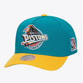 Detroit Pistons Hardwood Classics Legendary Away Pro-Pinch Adjustable Hat for sale Teal | Mitchell & Ness outlet