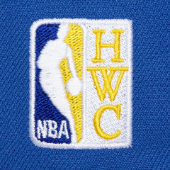 Golden State Warriors Legendary Home Pro Pinch Snapback Hat for sale White | Mitchell & Ness
