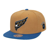 Washington Capitals Mitchell & Ness Legendary Away Snapback Hat - Gold - NHL 203263565
