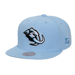 Utah Mammoth Mitchell & Ness Legendary Away Snapback Hat - Light Blue - NHL 203263572