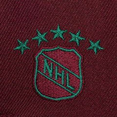 Anaheim Ducks Mitchell & Ness Legendary Home Snapback Hat - Maroon - NHL 203263577