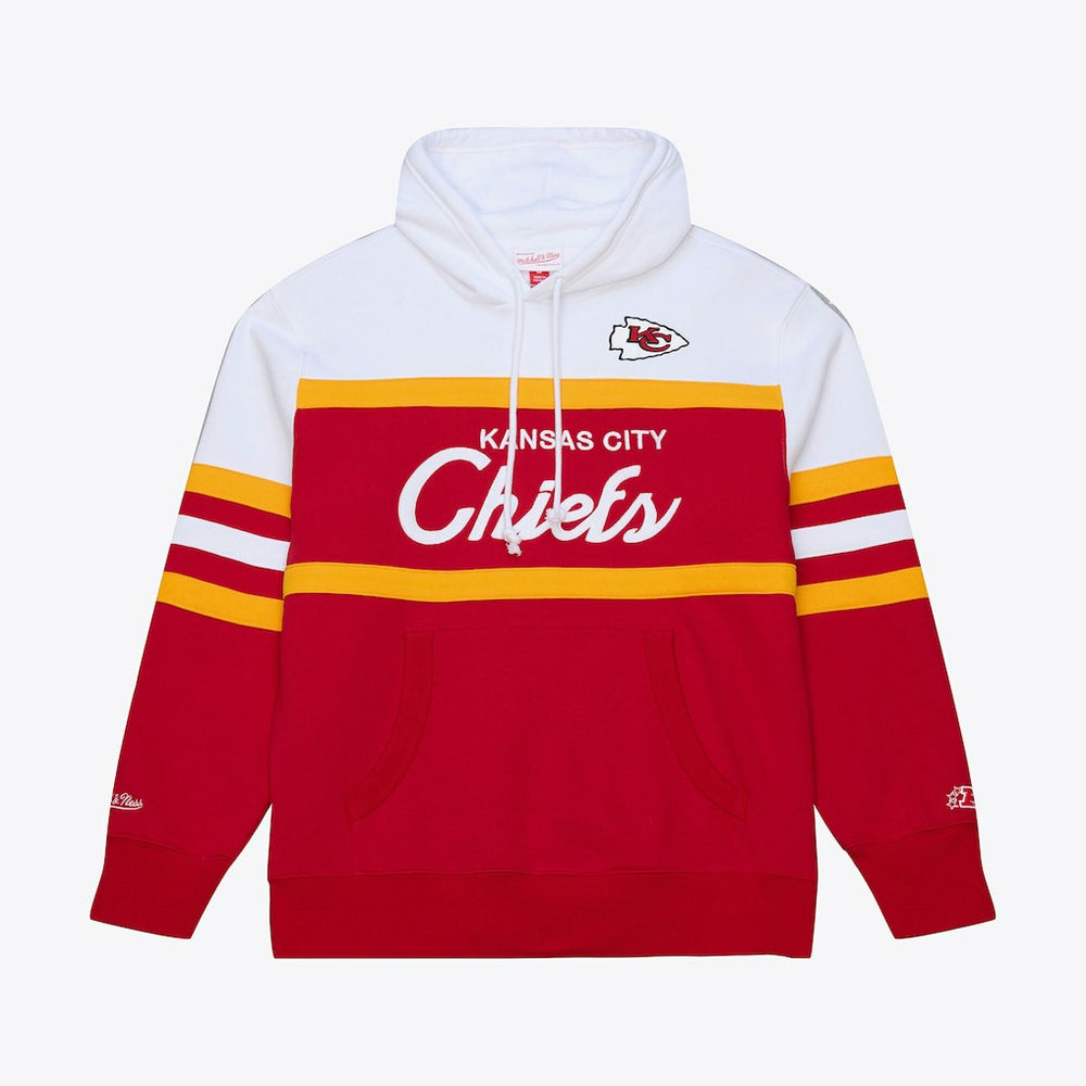 Mitchell & Ness Kansas City Chiefs Head Coach Hoodie Red
