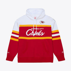 Mitchell & Ness Kansas City Chiefs Head Coach Hoodie Red