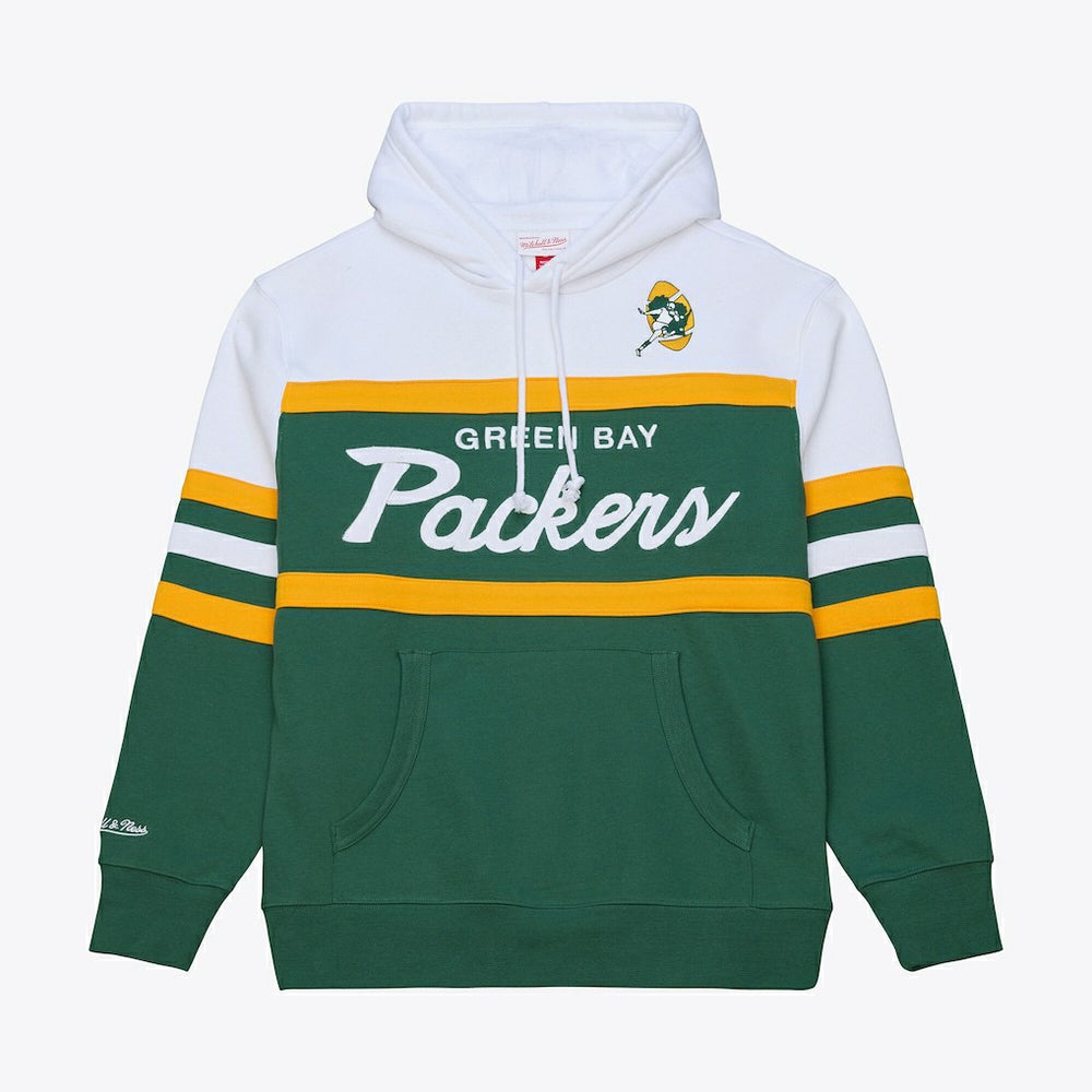 Mitchell & Ness Green Bay Packers Head Coach Hoodie Green