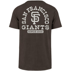 San Francisco Giants '47 Back Canyon Franklin T-Shirt - Brown - 47 brand Lifestyle