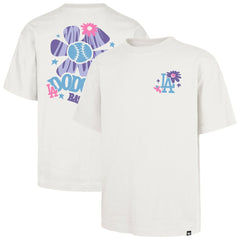 Los Angeles Dodgers '47 Flora Foundation T-Shirt - Cream - 47 brand Discount