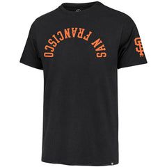 San Francisco Giants '47 Upside Down Two-Peat Franklin T-Shirt - Black - 47 brand on Sale
