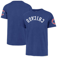 Chicago Cubs '47 Upside Down Two-Peat Franklin T-Shirt - Royal - 47 brand Online