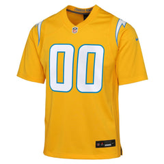 Nike Los Angeles Chargers Youth Alternate Charger Power Game Custom Jersey Gold