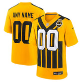 Nike Pittsburgh Steelers Youth Alternate 1933 Throwback Game Custom Jersey Gold