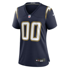 Nike Los Angeles Chargers Women's Alternate Super Chargers Game Custom Jersey Navy