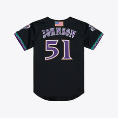 Randy Johnson Arizona Diamondbacks Mitchell & Ness 2001 Authentic Jersey - Black - Mitchell & Ness Online