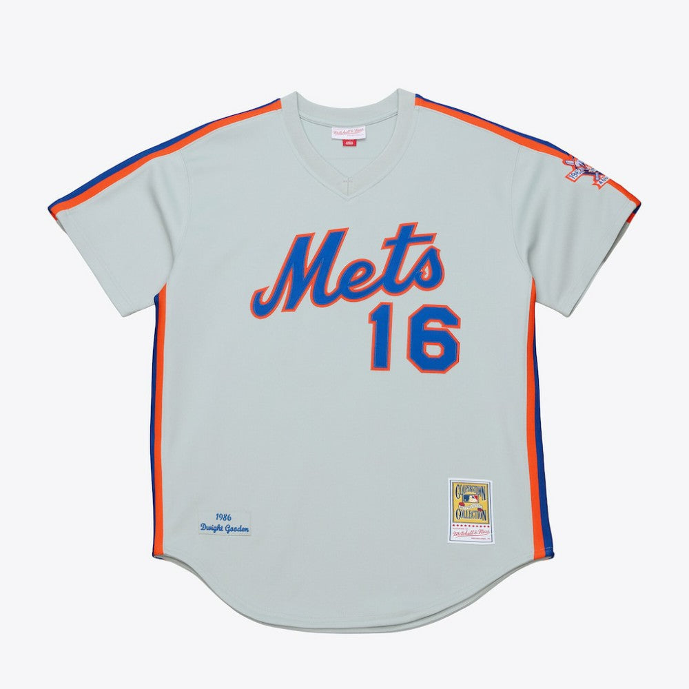 Dwight Gooden New York Mets Mitchell & Ness 1986 Authentic Jersey - White - Mitchell & Ness Lifestyle
