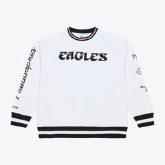 Mitchell & Ness Philadelphia Eagles Arctic Fleece Sweatshirt White