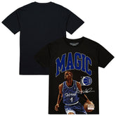 Penny Hardaway Orlando Magic Hardwood Classics Player Arch T-Shirt Black | Mitchell & Ness