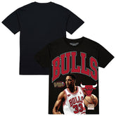 Scottie Pippen Chicago Bulls Hardwood Classics Player Arch T-Shirt for sale Black | Mitchell & Ness online