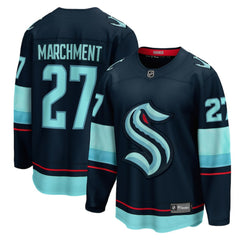 Mason Marchment Seattle Kraken Fanatics Home Breakaway Jersey - Deep Sea Blue - NHL 203265223