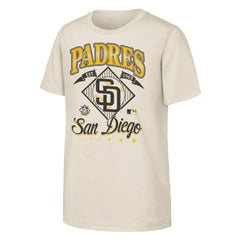 San Diego Padres Outerstuff Youth Triple Hit T-Shirt - Natural - MLB Online