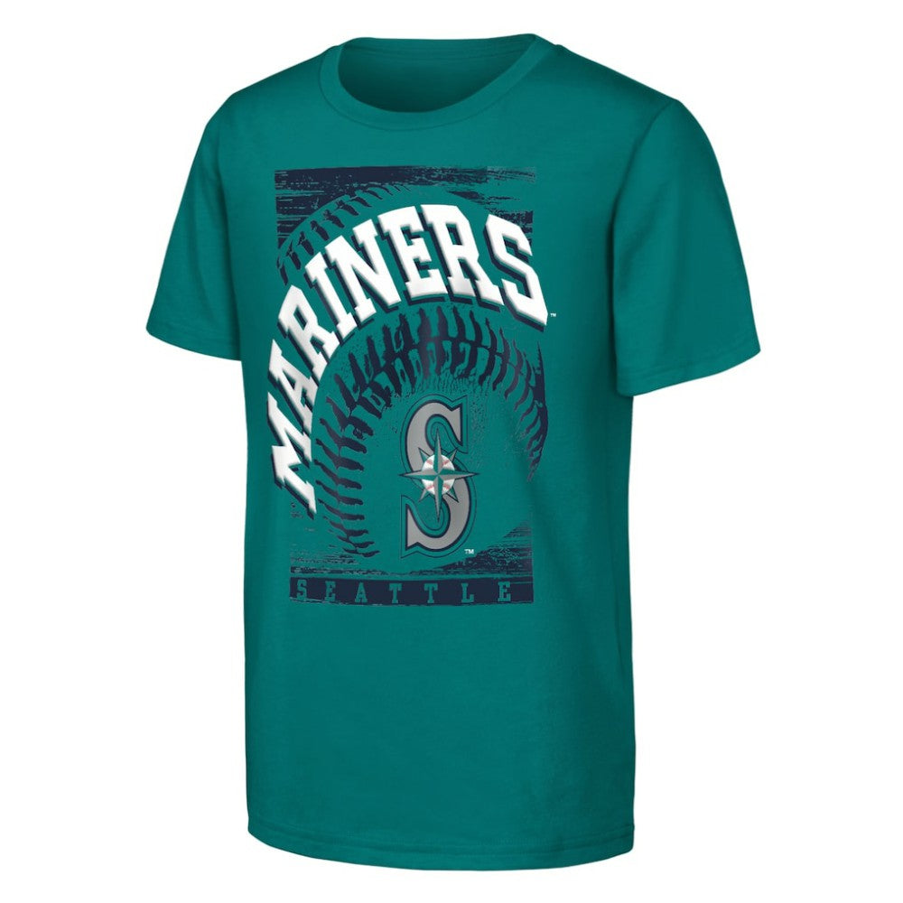 Seattle Mariners Outerstuff Youth Speed Pitch T-Shirt - Teal - MLB Lifestyle