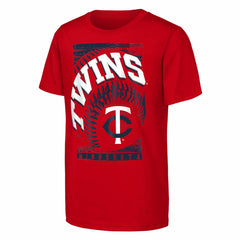 Minnesota Twins Outerstuff Youth Speed Pitch T-Shirt - Red - MLB Sale