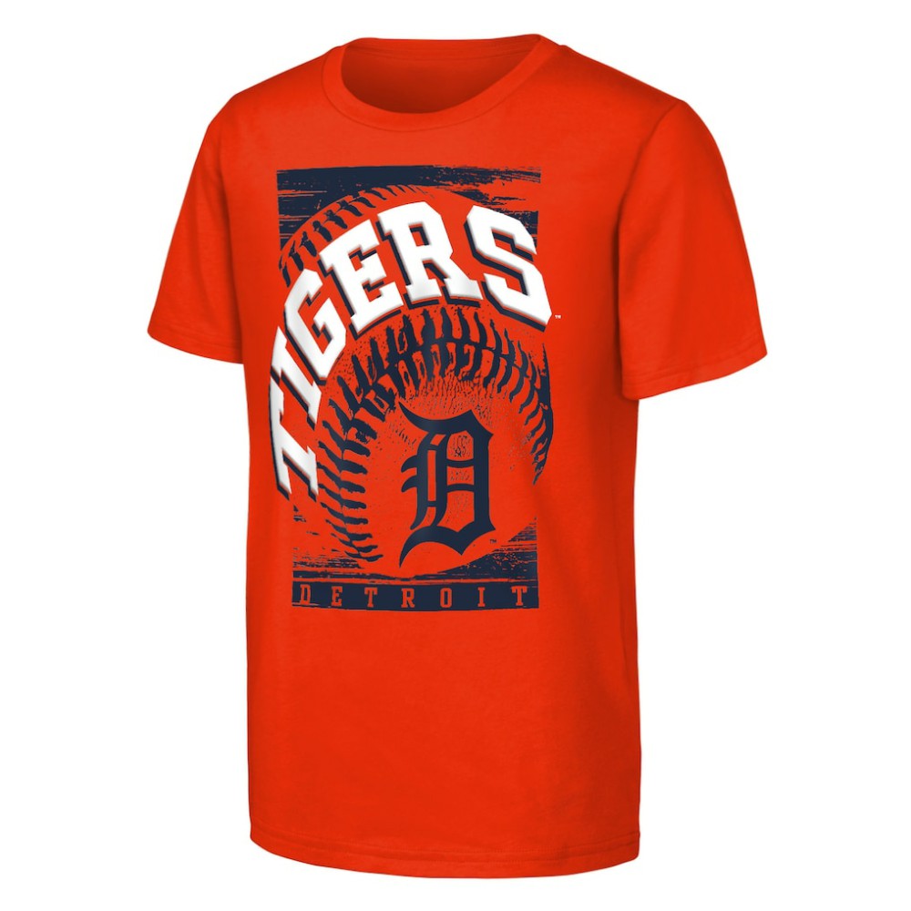 Detroit Tigers Outerstuff Youth Speed Pitch T-Shirt - Orange - MLB Online