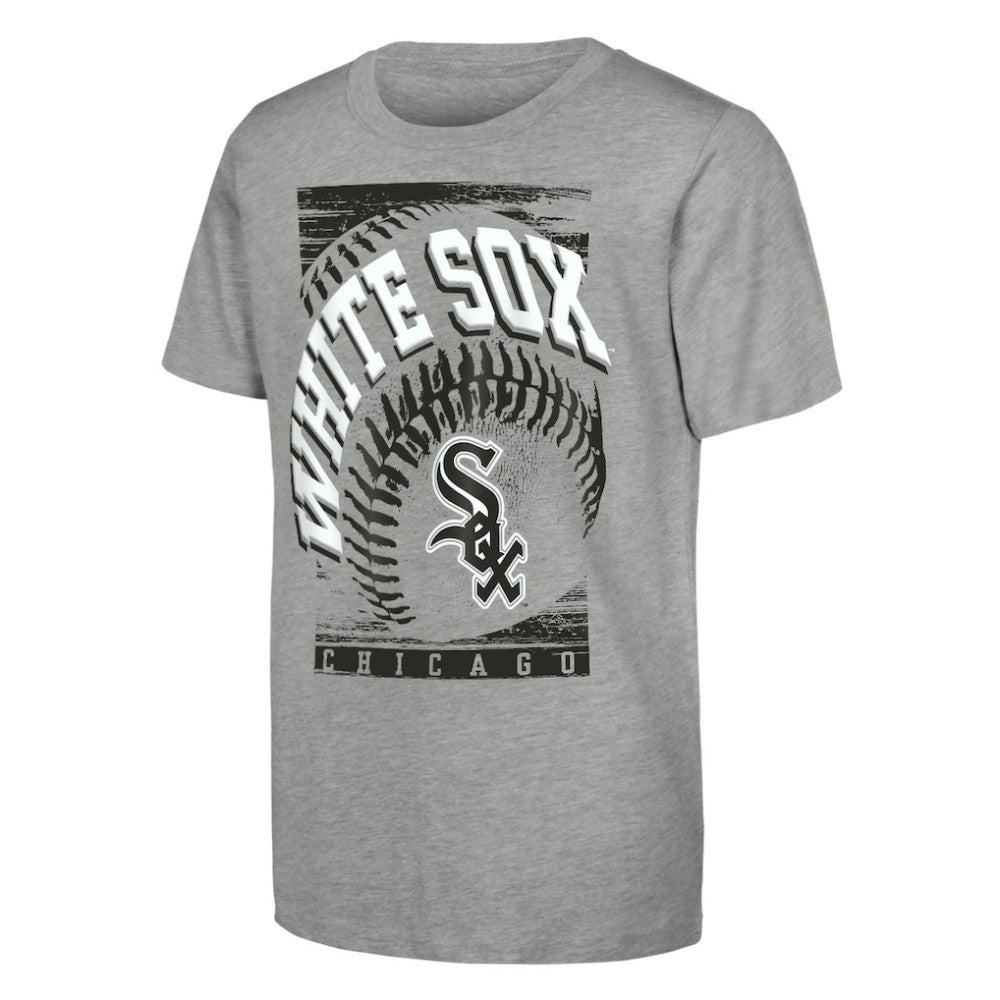 Chicago White Sox Outerstuff Youth Speed Pitch T-Shirt - Heather Gray - MLB Sale