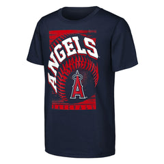 Los Angeles Angels Outerstuff Youth Speed Pitch T-Shirt - Navy - MLB Sale