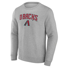 Arizona Diamondbacks Team Lockup Sweatshirt - Gray - MLB on Sale
