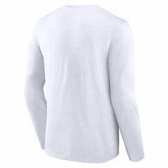 Cincinnati Reds Team Lockup Long Sleeve T-Shirt - White - MLB Discount