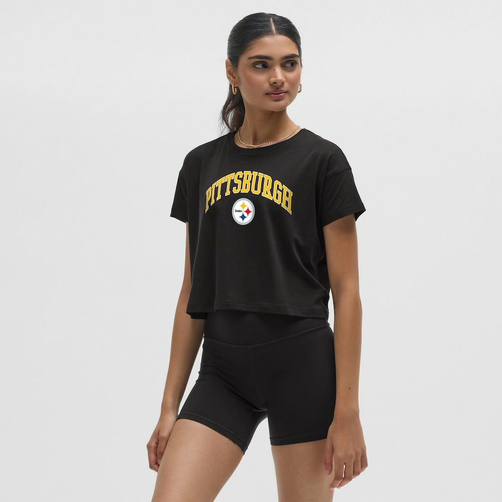 Pittsburgh Steelers lululemon Women's Cates T-Shirt Black
