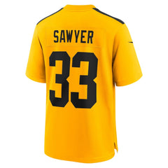 Nike Jack Sawyer Pittsburgh Steelers Alternate Game Jersey Gold