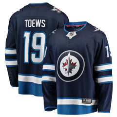 Jonathan Toews Winnipeg Jets Fanatics Home Breakaway Jersey - Navy - NHL 203268971