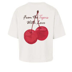 Detroit Tigers '47 Women's Love Letter Reed City T-Shirt - Cream - 47 brand on Sale