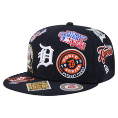 Detroit Tigers New Era All Over 59FIFTY Fitted Hat - Navy - New Era Online