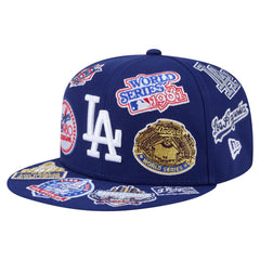 Los Angeles Dodgers New Era All Over 59FIFTY Fitted Hat - Royal - New Era Lifestyle