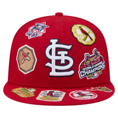 St. Louis Cardinals New Era All Over 59FIFTY Fitted Hat - Red - New Era Online