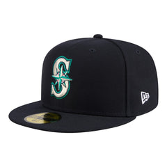Seattle Mariners New Era Hidden Hit 59FIFTY Fitted Hat - Navy - New Era Online