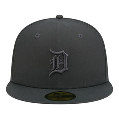 Detroit Tigers New Era Color Pack 59FIFTY Fitted Hat - Charcoal - New Era Discount